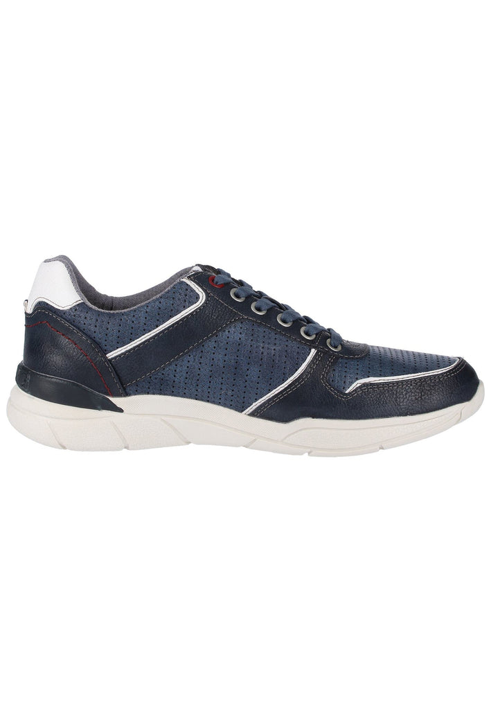 Mustang Sneaker Lederimitat Navy - surf4shoes