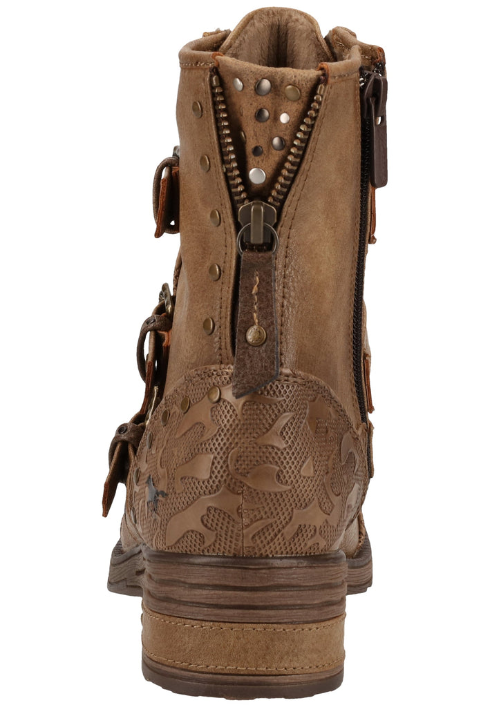 Mustang Stiefelette Lederimitat Braun - surf4shoes