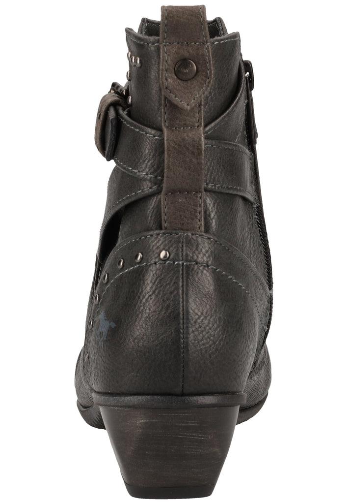 Mustang Stiefelette Lederimitat Graphit - surf4shoes