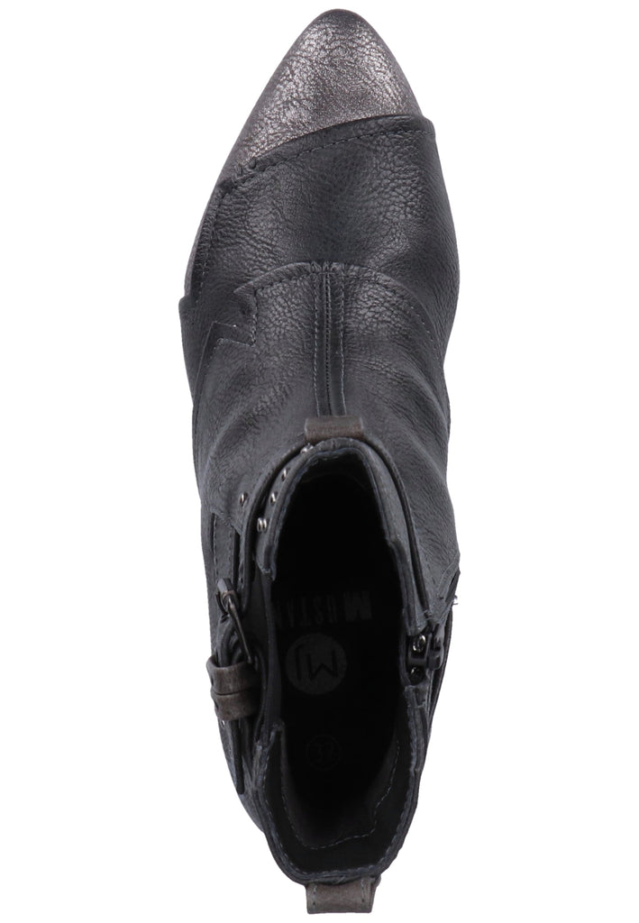 Mustang Stiefelette Lederimitat Graphit - surf4shoes
