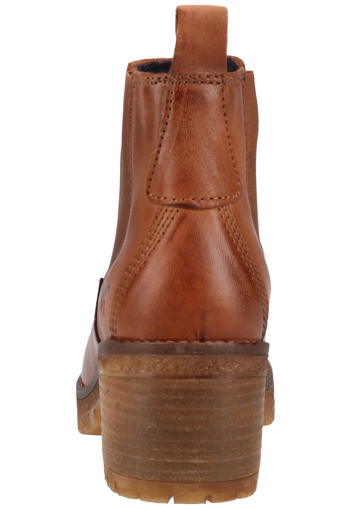 Mustang Stiefelette Leder/Textil Cognac - surf4shoes