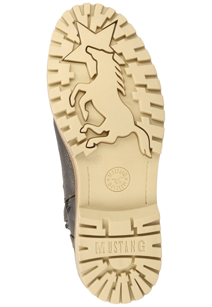 Mustang Stiefelette Lederimitat Graphit - surf4shoes