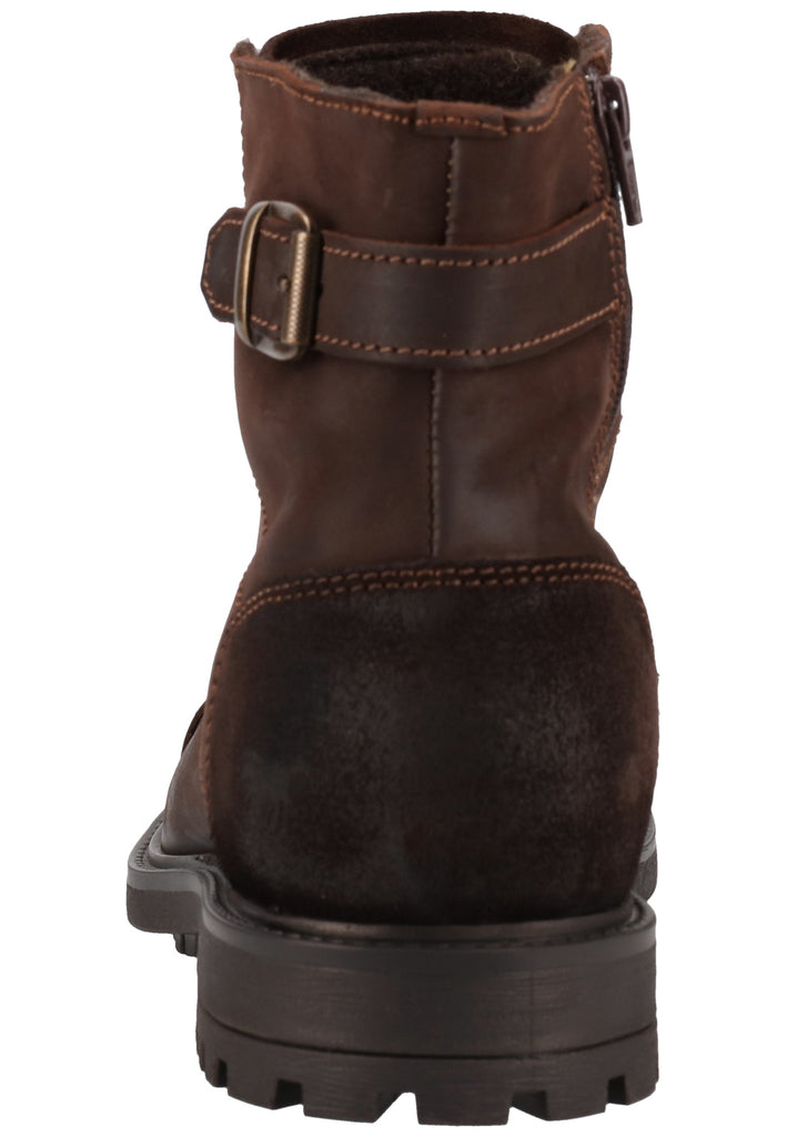 Mustang Stiefelette Leder Dunkelbraun - surf4shoes