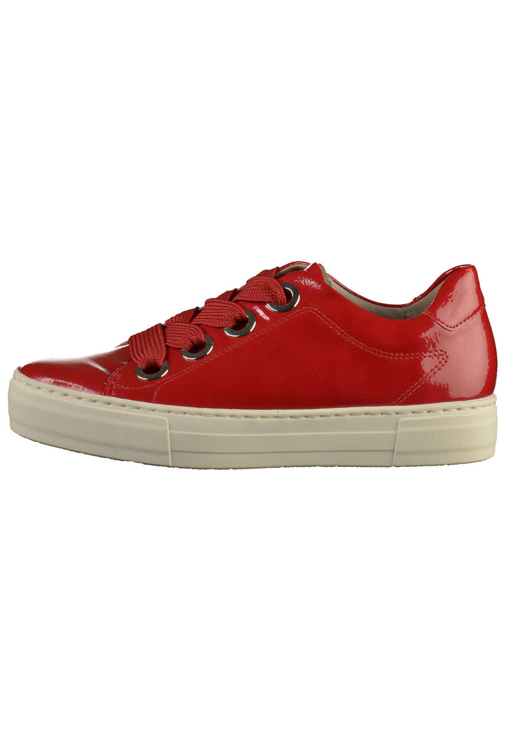 Jenny Sneaker Leder Rot - surf4shoes