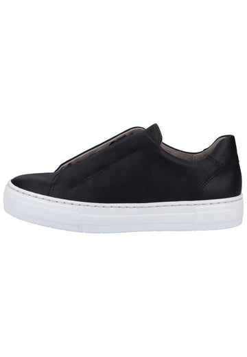 Jenny Sneaker Lederimitat Schwarz - surf4shoes