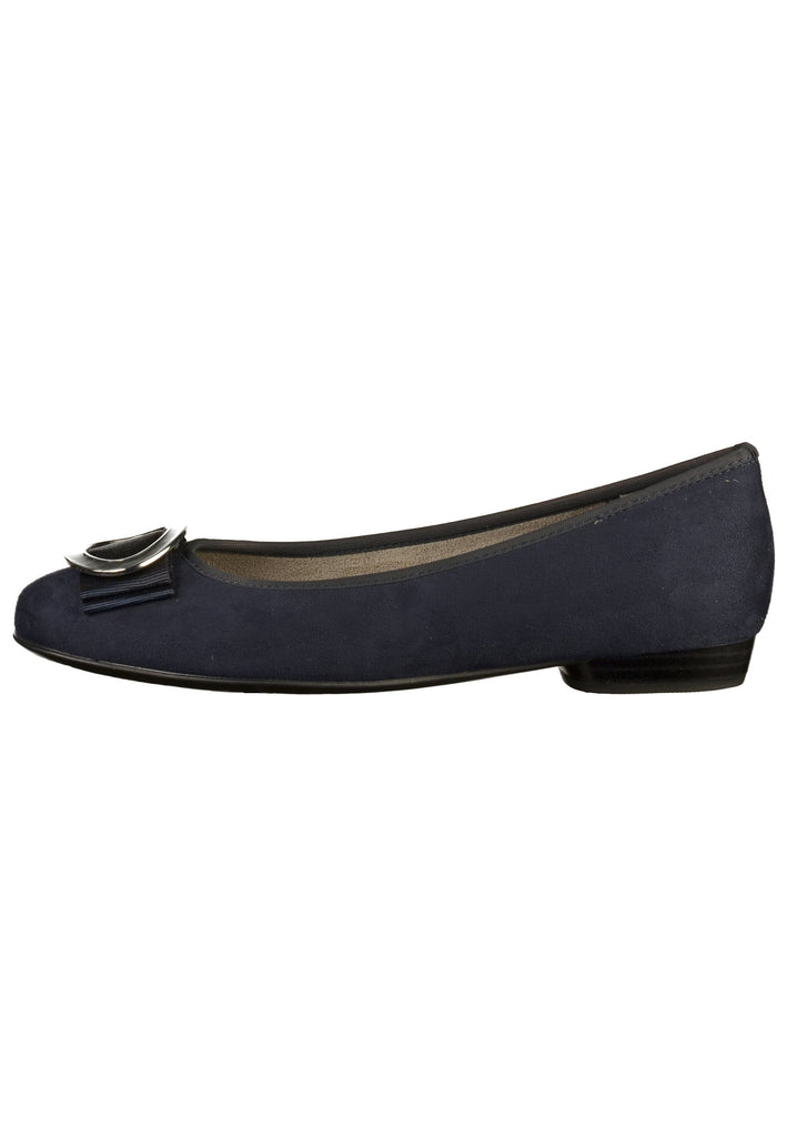 Jenny Ballerinas Lederimitat Blau - surf4shoes