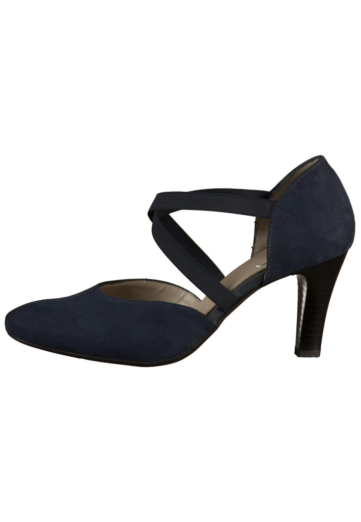 Jenny Pumps Lederimitat Blau - surf4shoes