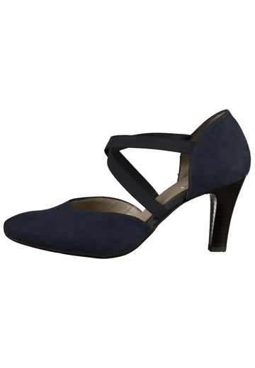 Jenny Pumps Lederimitat Blau - surf4shoes