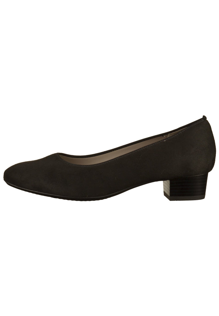 Jenny Pumps Lederimitat Schwarz - surf4shoes