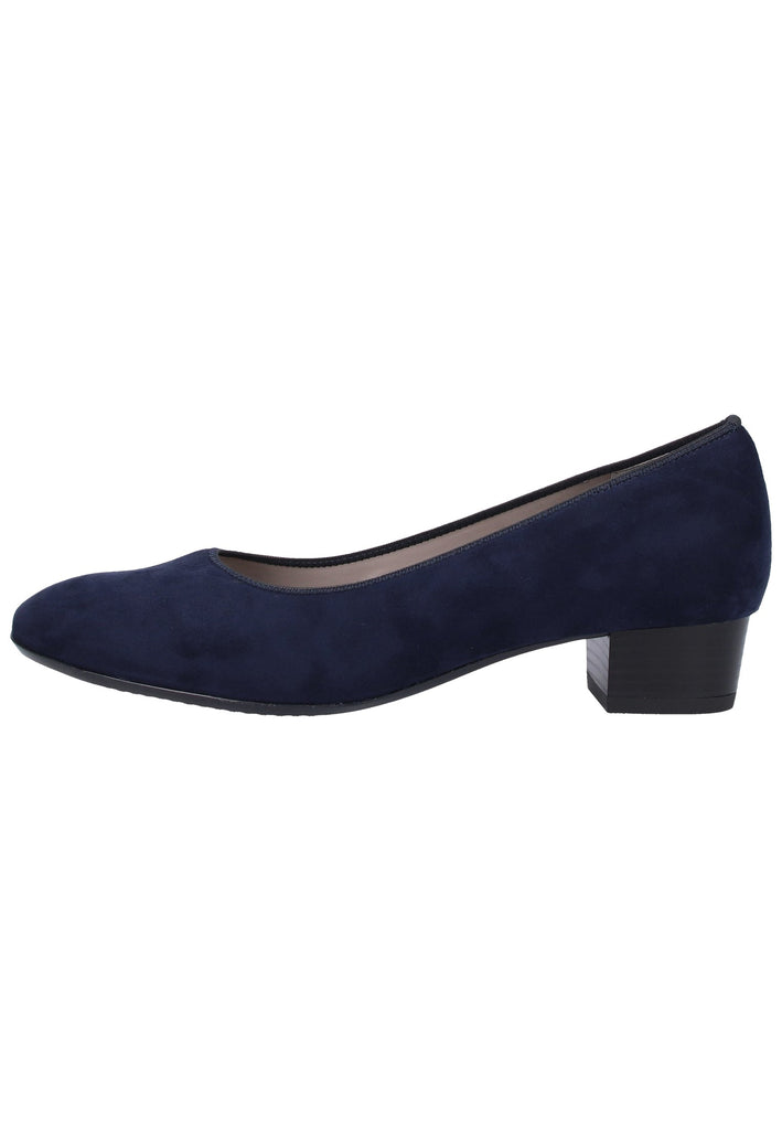 Jenny Pumps Lederimitat Blau - surf4shoes
