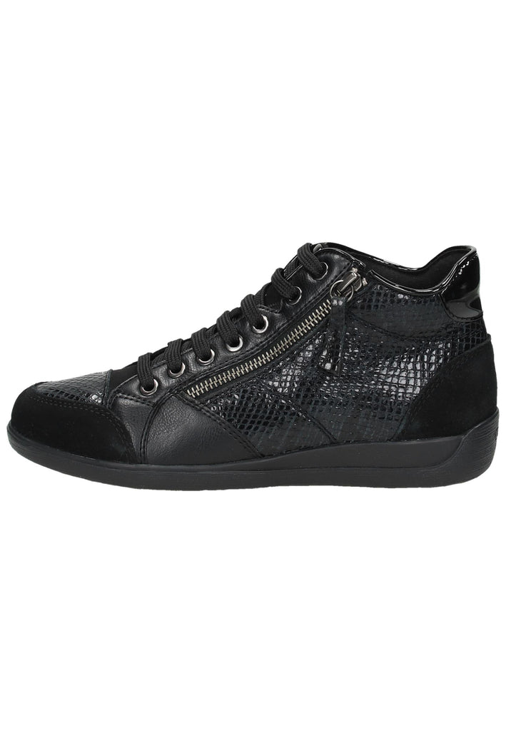 Geox Sneaker Leder Schwarz - surf4shoes