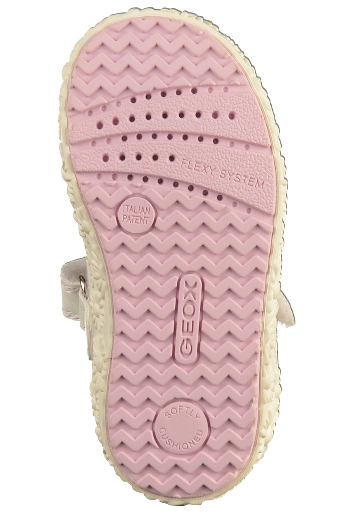 Geox Ballerinas Canvas Weiß/Pink - surf4shoes