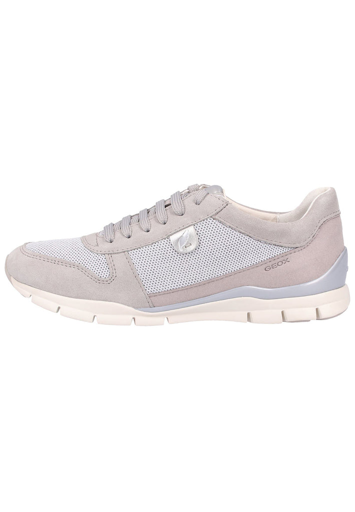 Geox Sneaker Veloursleder/Textil Grau - surf4shoes