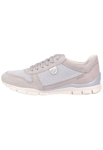 Geox Sneaker Veloursleder/Textil Grau - surf4shoes