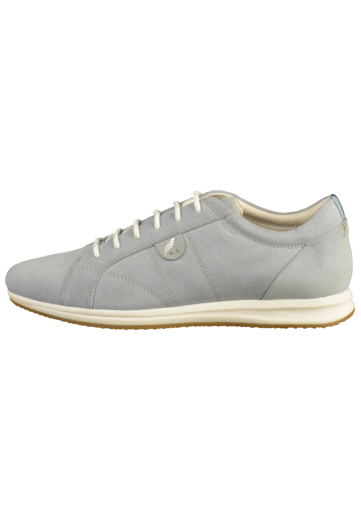Geox Sneaker Veloursleder Hellblau - surf4shoes