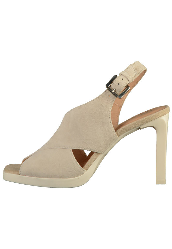 Geox Sandalen Veloursleder Beige - surf4shoes
