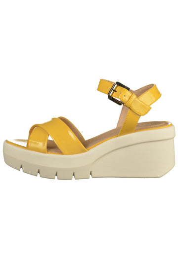 Geox Sandalen Lederimitat Gelb - surf4shoes