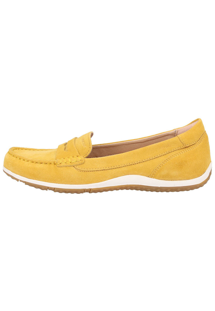 Geox Slipper Veloursleder Gelb - surf4shoes
