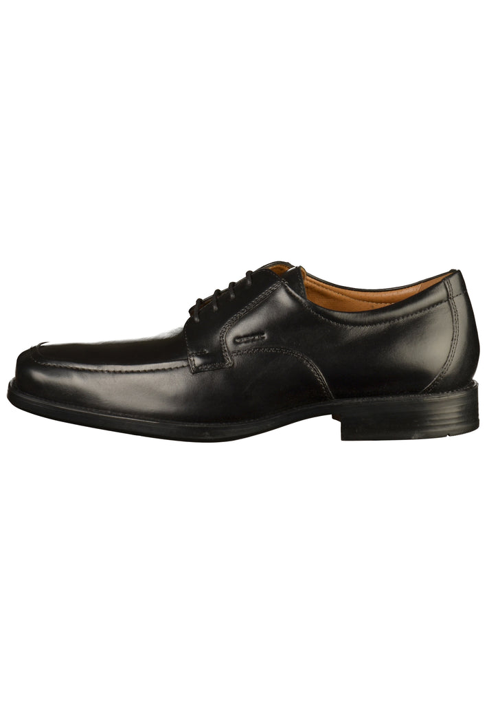 Geox Businessschuhe Leder Schwarz - surf4shoes