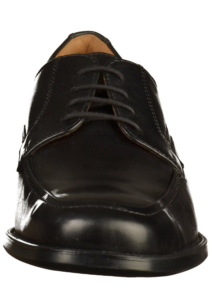 Geox Businessschuhe Leder Schwarz - surf4shoes