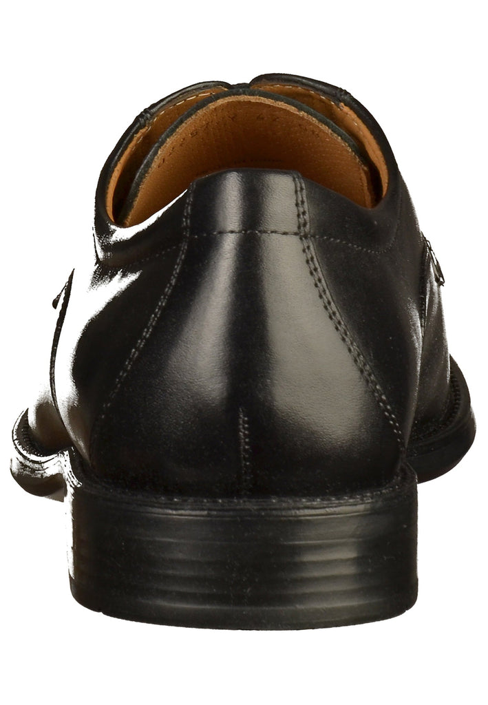 Geox Businessschuhe Leder Schwarz - surf4shoes