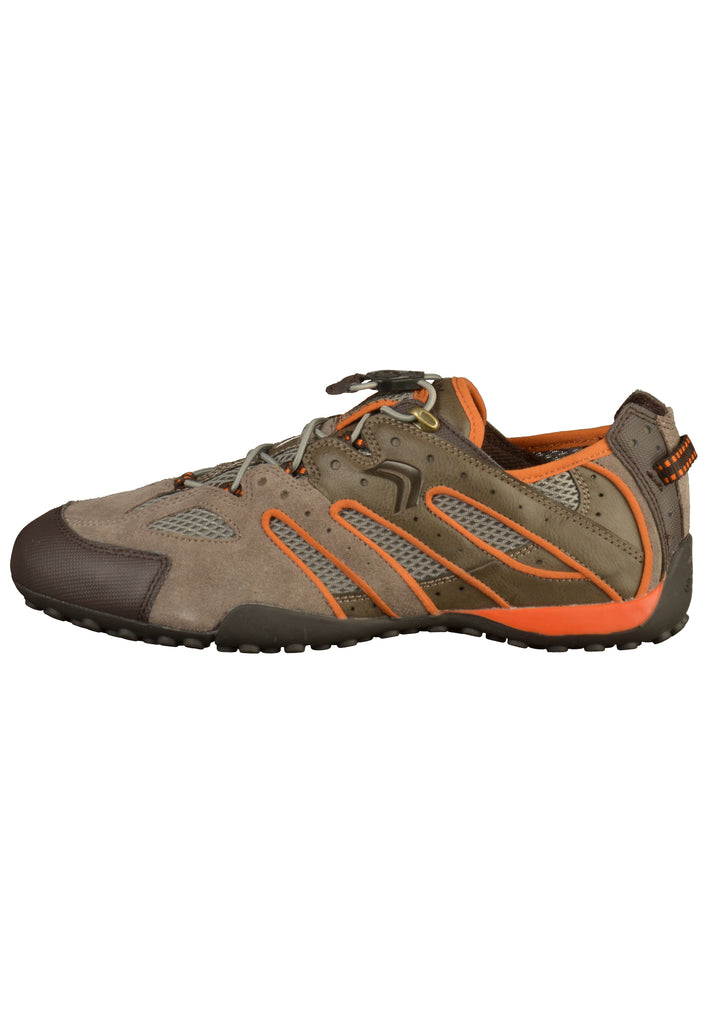 Geox Sneaker Veloursleder/Mesh Taupe - surf4shoes