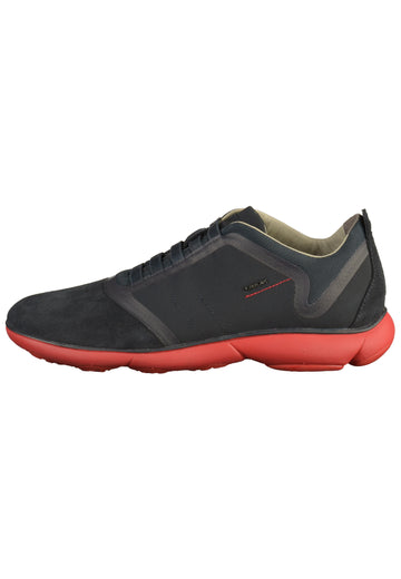 Geox Sneaker Veloursleder/Textil Blau - surf4shoes