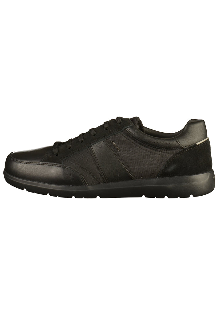 Geox Sneaker Leder Schwarz - surf4shoes