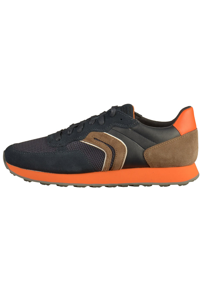 Geox Sneaker Leder/Textil Navy - surf4shoes