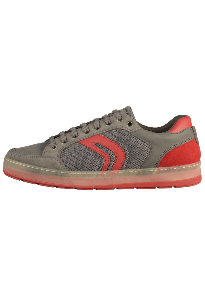 Geox Sneaker Leder/Mesh Grau - surf4shoes