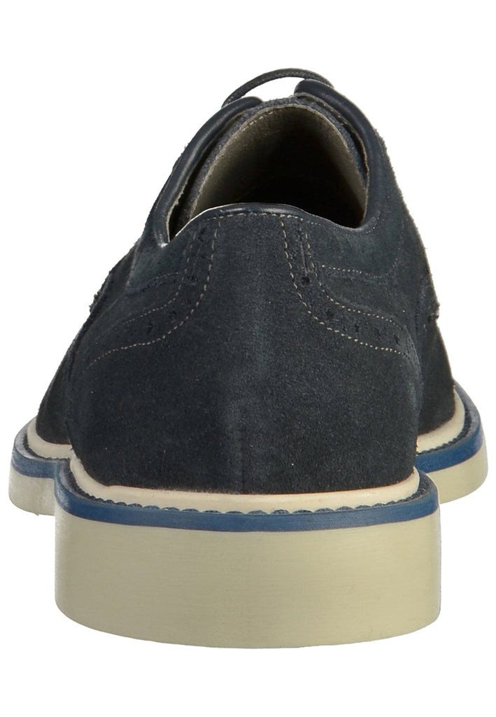 Geox Halbschuhe Veloursleder Blau - surf4shoes