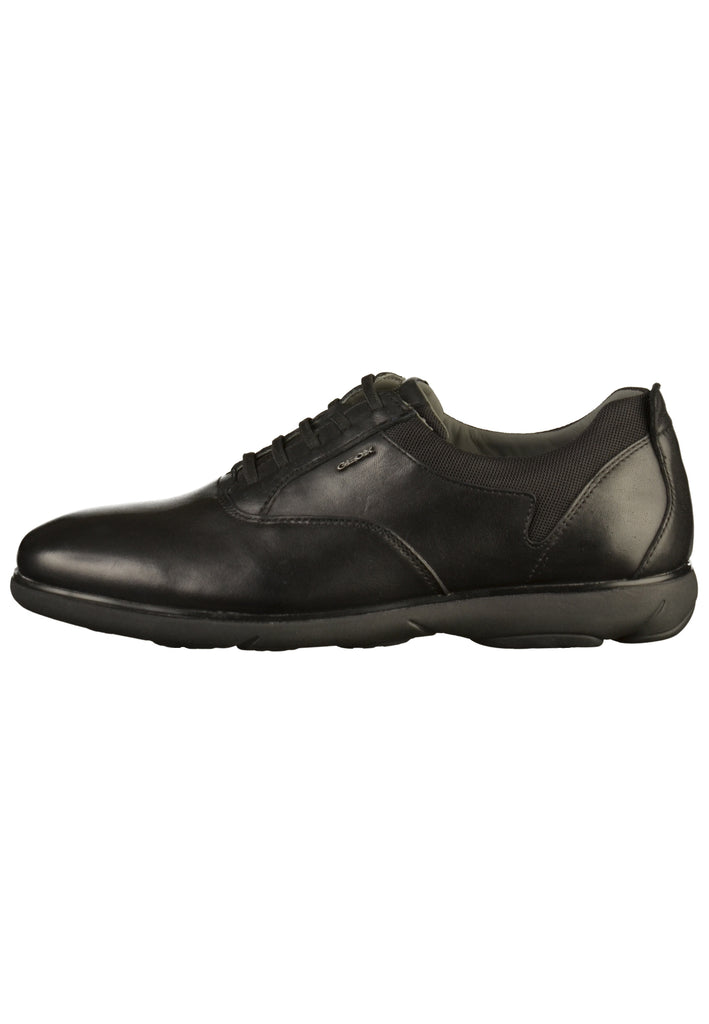 Geox Sneaker Veloursleder/Textil Schwarz - surf4shoes