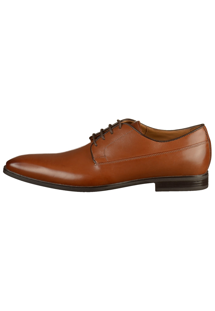 Geox Businessschuhe Leder Cognac - surf4shoes