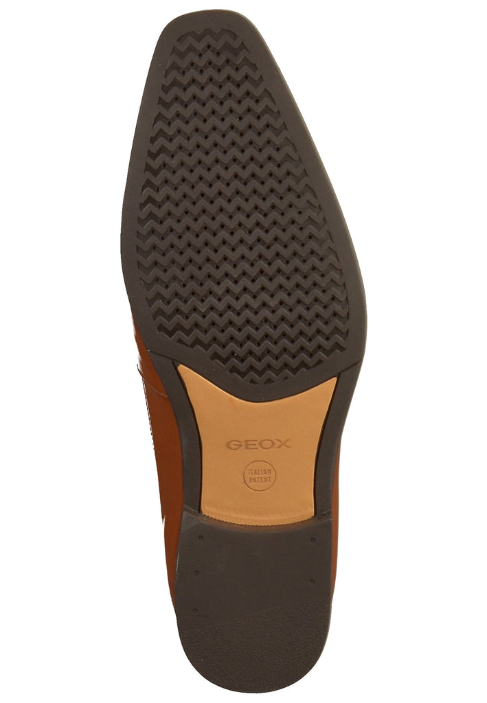 Geox Businessschuhe Leder Cognac - surf4shoes