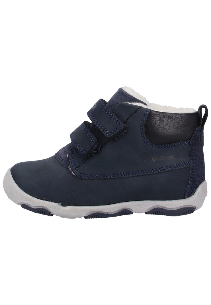 Geox Sneaker Nubukleder Blau Warmfutter - surf4shoes