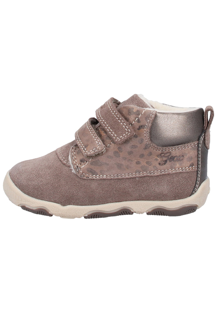 Geox Sneaker Veloursleder/Textil Grau Warmfutter - surf4shoes