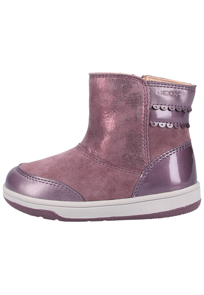 Geox Stiefel Veloursleder/Textil Violett - surf4shoes