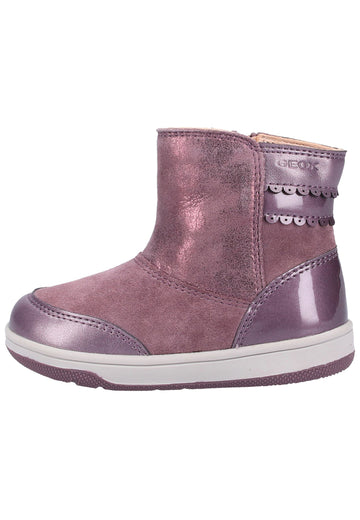 Geox Stiefel Veloursleder/Textil Violett - surf4shoes