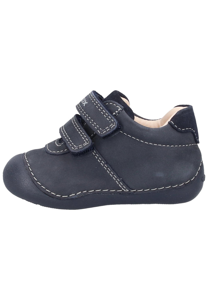 Geox Halbschuhe Nubukleder Dunkelblau - surf4shoes