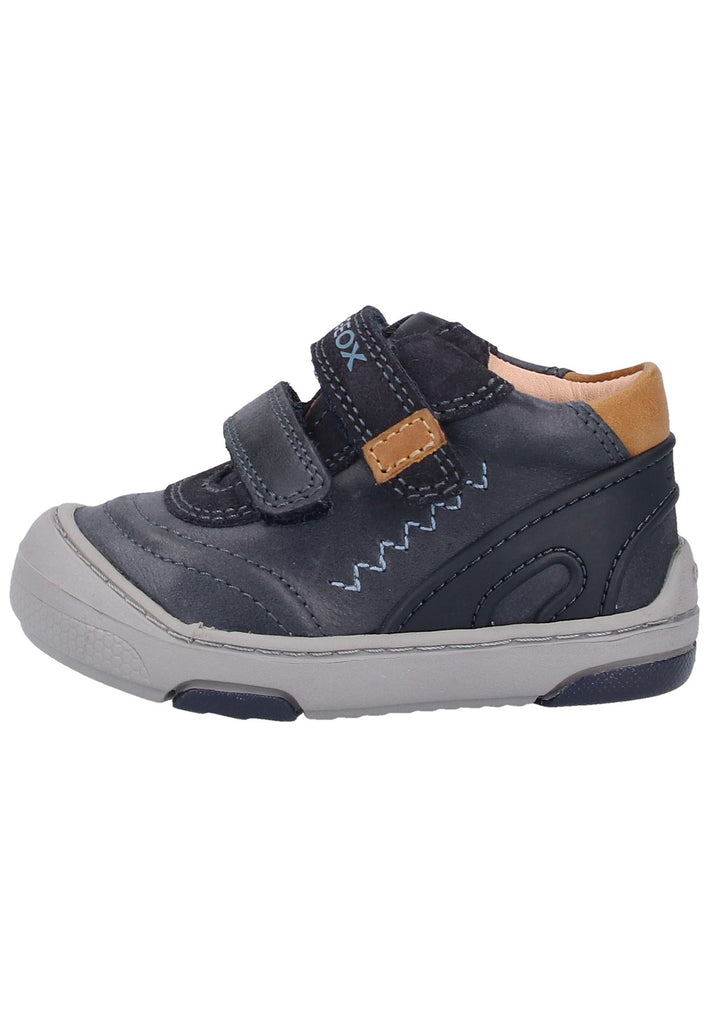 Geox Sneaker Leder Blau - surf4shoes
