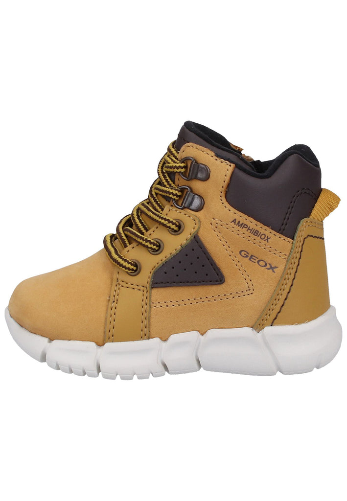 Geox Stiefel Leder/Textil Coffee Warmfutter - surf4shoes