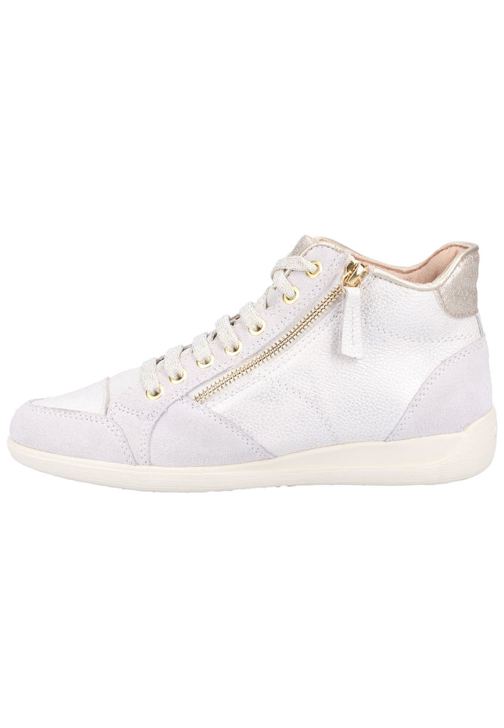 Geox Sneaker Veloursleder/Textil Silber - surf4shoes