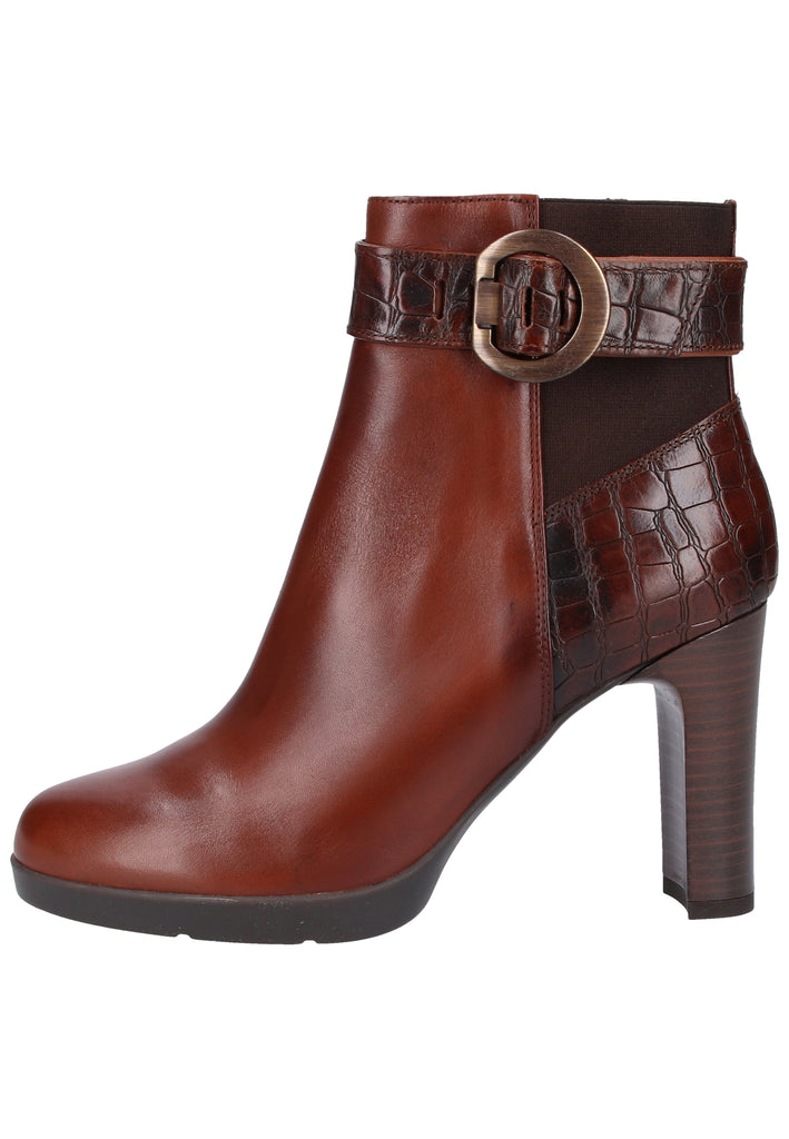 Geox Stiefelette Nappaleder Cognac - surf4shoes