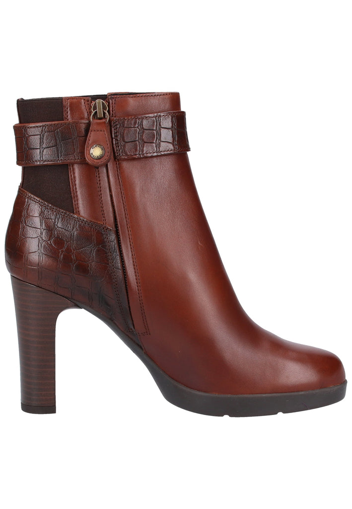 Geox Stiefelette Nappaleder Cognac - surf4shoes