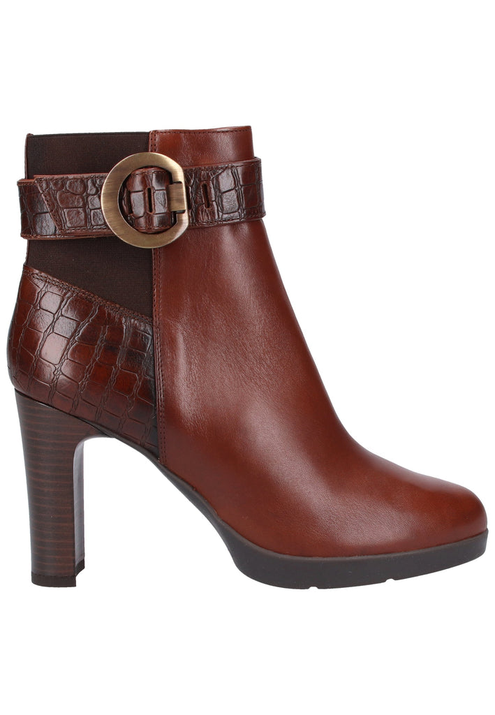 Geox Stiefelette Nappaleder Cognac - surf4shoes