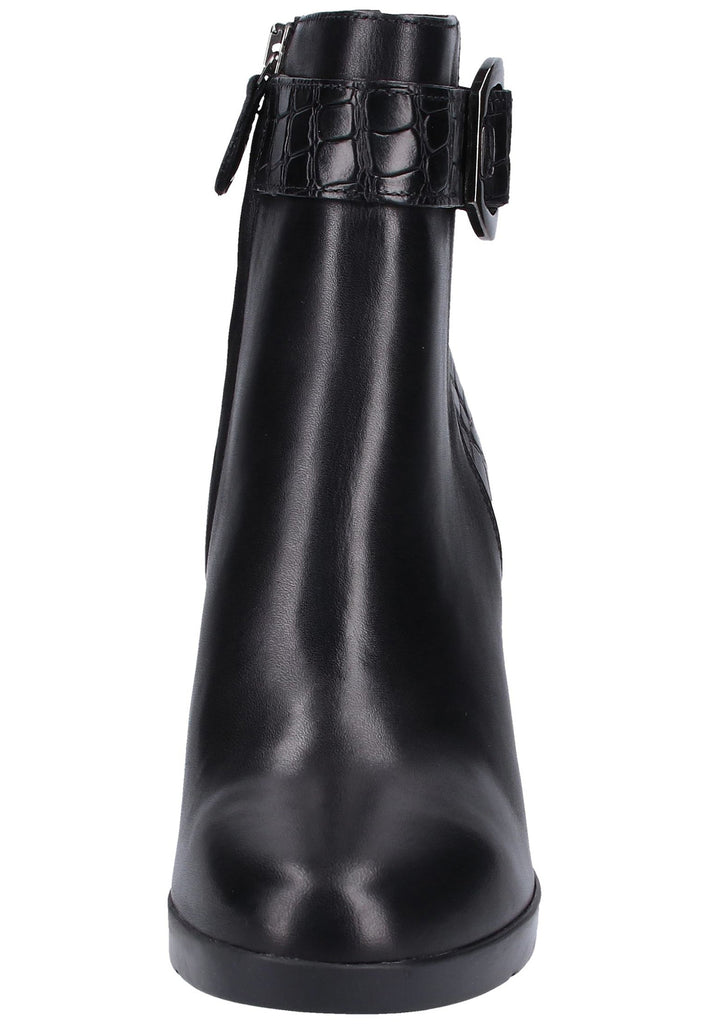 Geox Stiefelette Nappaleder Schwarz - surf4shoes