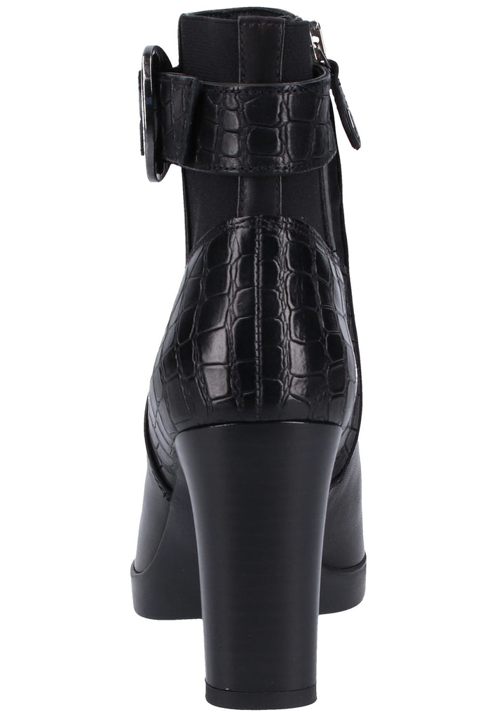 Geox Stiefelette Nappaleder Schwarz - surf4shoes