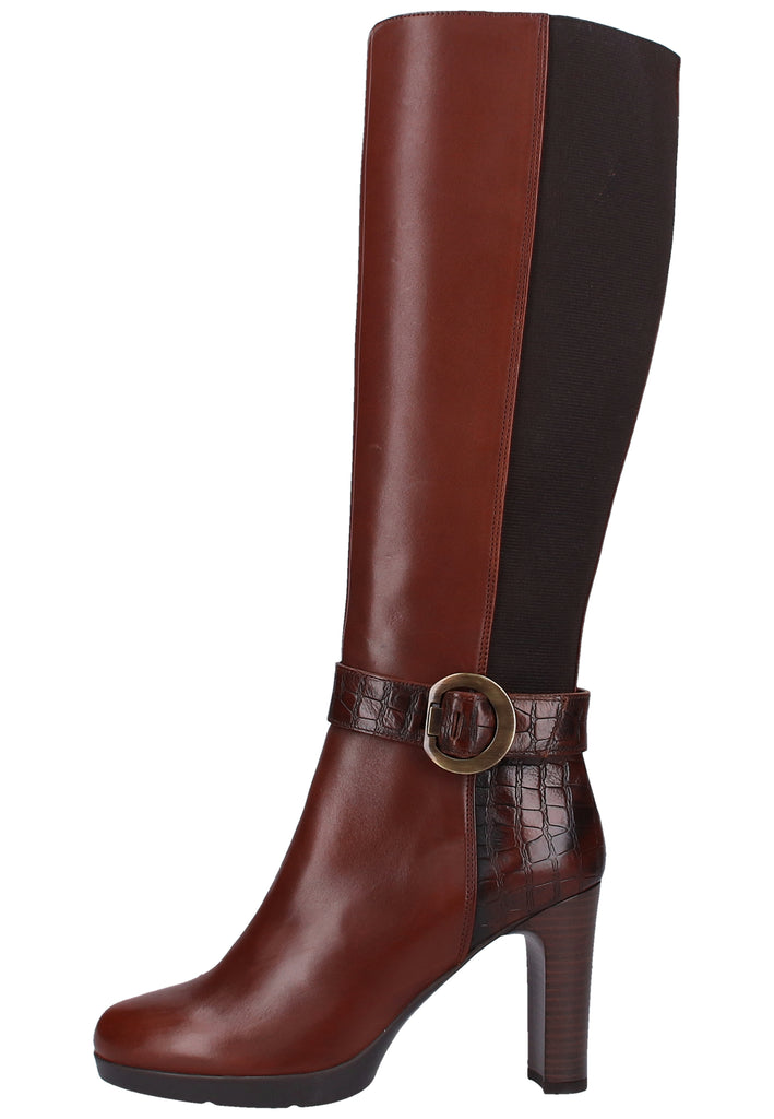 Geox Stiefel Nappaleder Cognac - surf4shoes