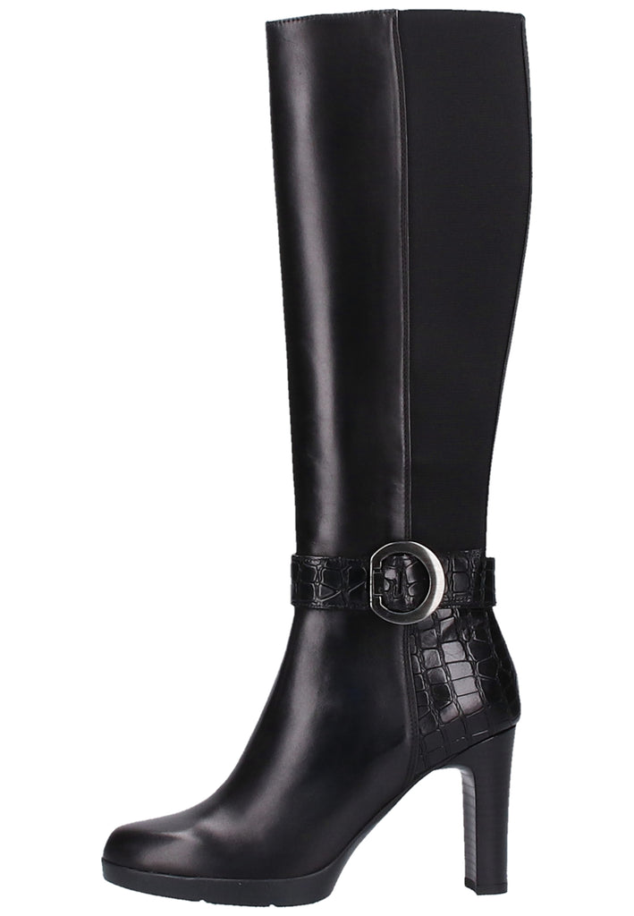 Geox Stiefel Nappaleder Schwarz - surf4shoes