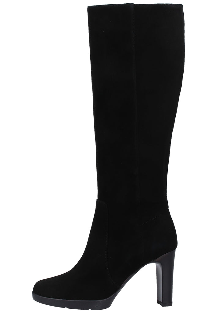 Geox Stiefel Veloursleder Schwarz - surf4shoes